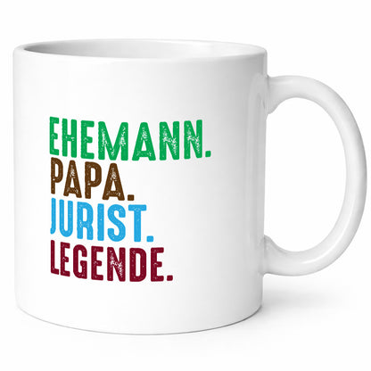 Ehemann Mama Jurist Legende | Anwalt Jura lustig Familie Geschenkidee Geschenk