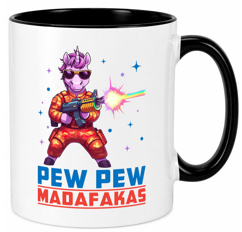 Pew Madafakas vl5 lustiger Spruch Geschenk Humor Geschenkidee Tasse