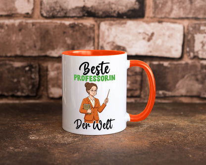 Beste Professorin | Uni Universität v2 Humor Geschenkidee Tasse