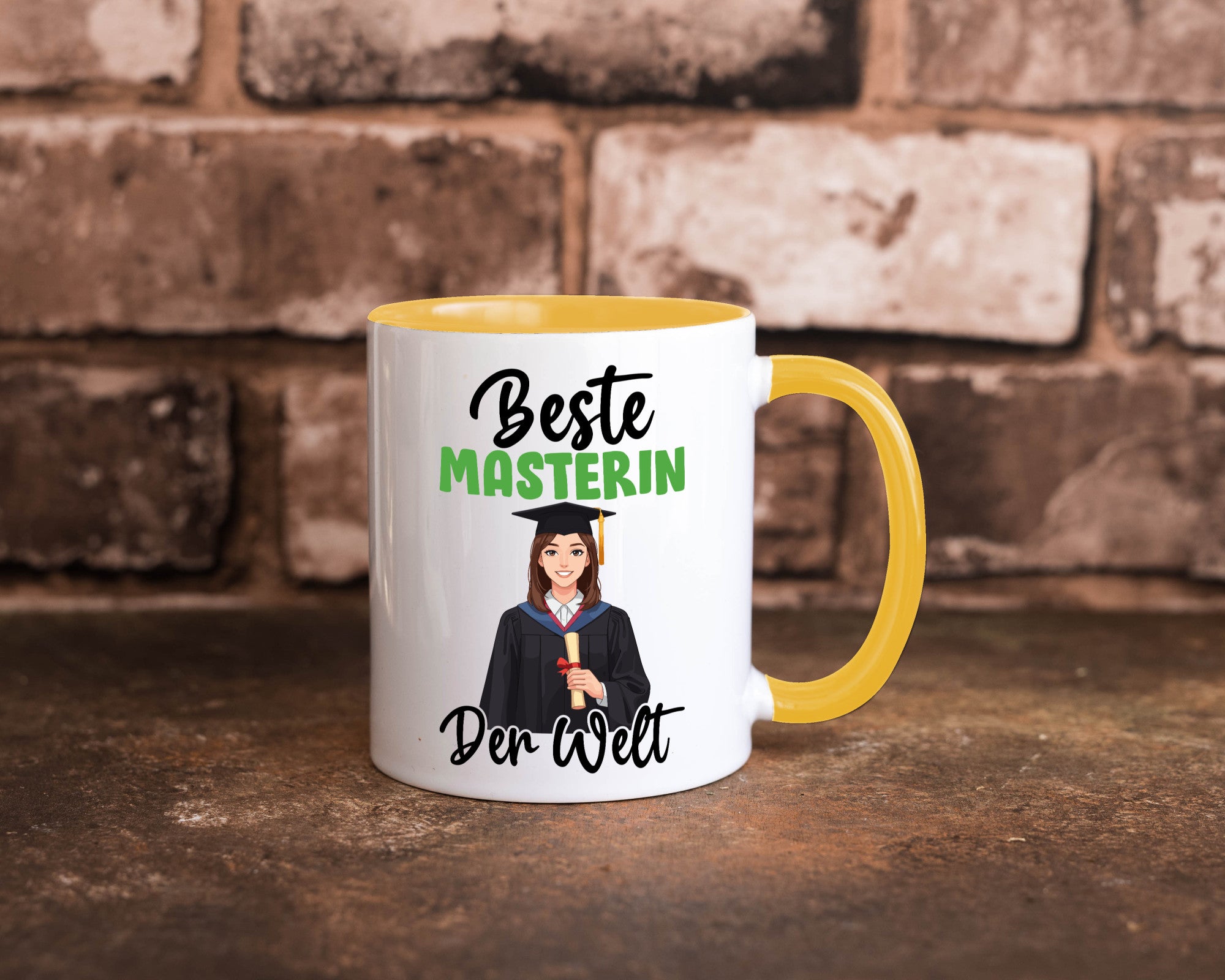 Beste Masterin | Student Uni Studium Humor Geschenkidee Tasse