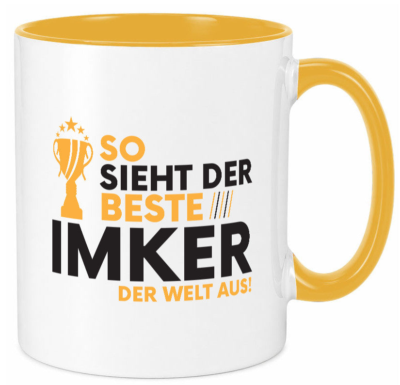 Der Weltbeste Imker | Imkerei lustiger Spruch Geschenk Humor Geschenkidee Tasse