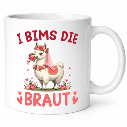 I bims die Braut | Einhorn JGA Hochzeit lustig Humor Geschenkidee Geschenk Tasse