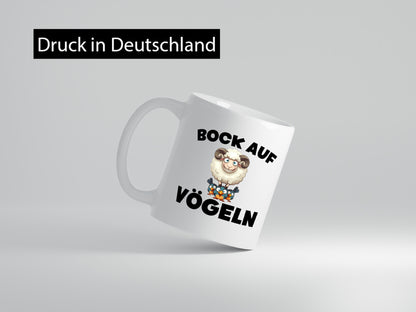 Bock auf Vögeln | Vögel Lustig v2 Humor Geschenkidee Geschenk Tasse