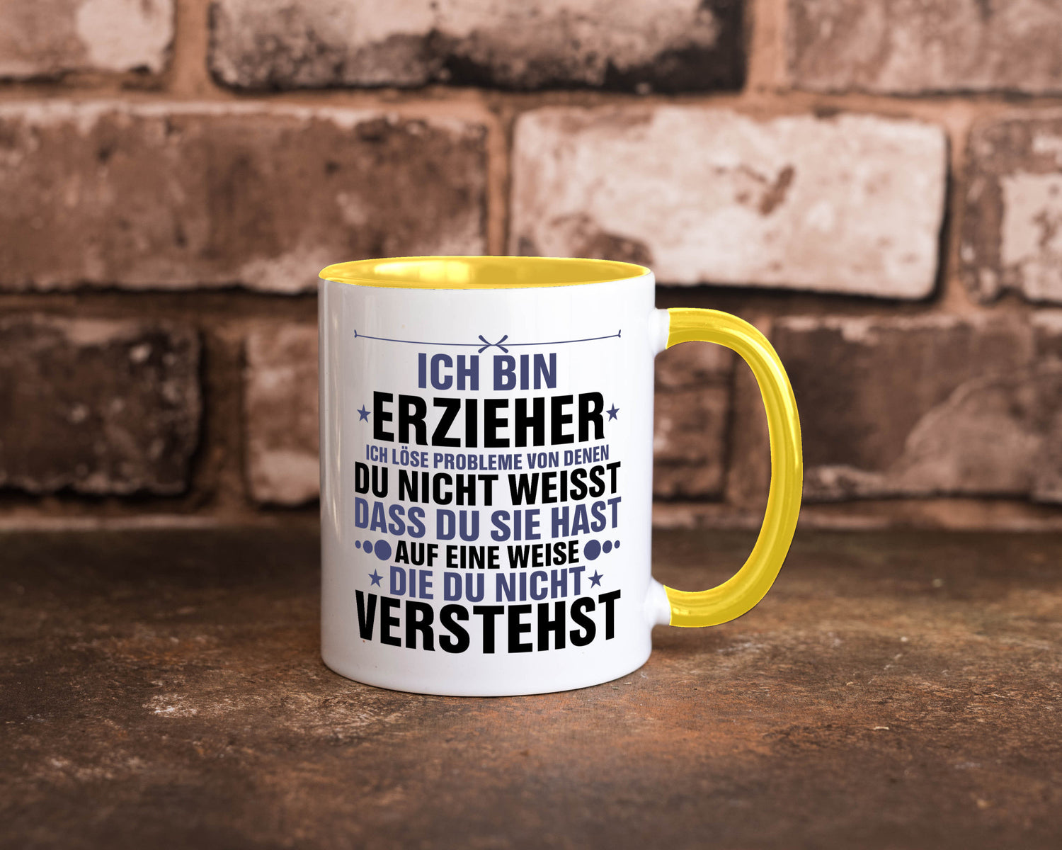 Löse Probleme: Erzieher | Pädagoge Schule v2 lustiger Spruch Geschenk Humor