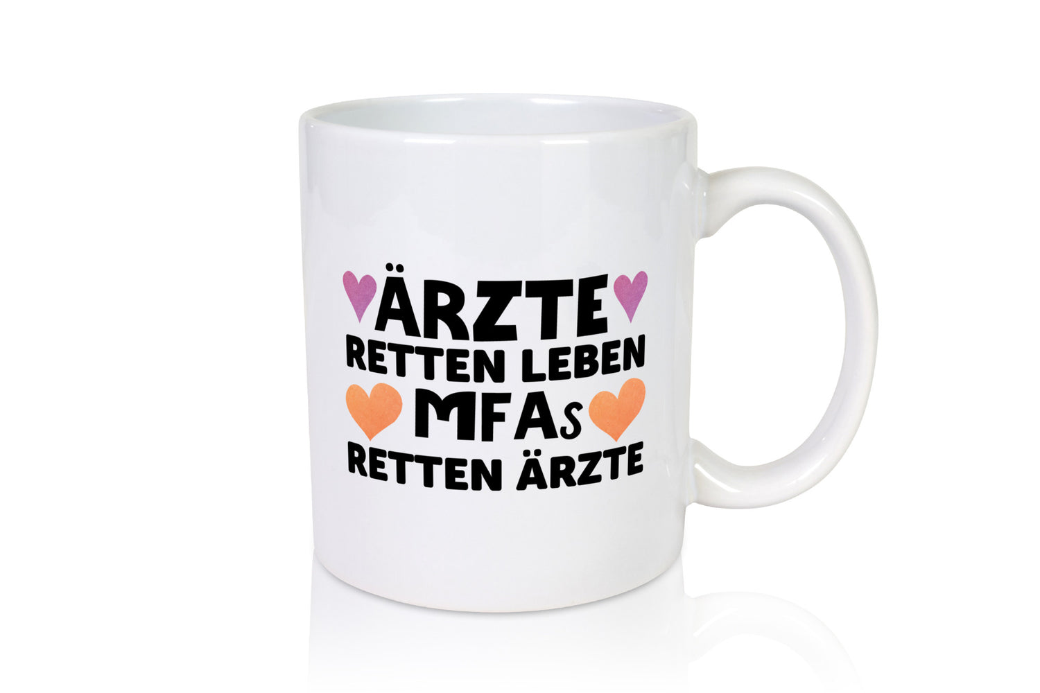 MFAs retten Ärzte | Arzthelferin Tasse Medizin lustig Humor Geschenkidee