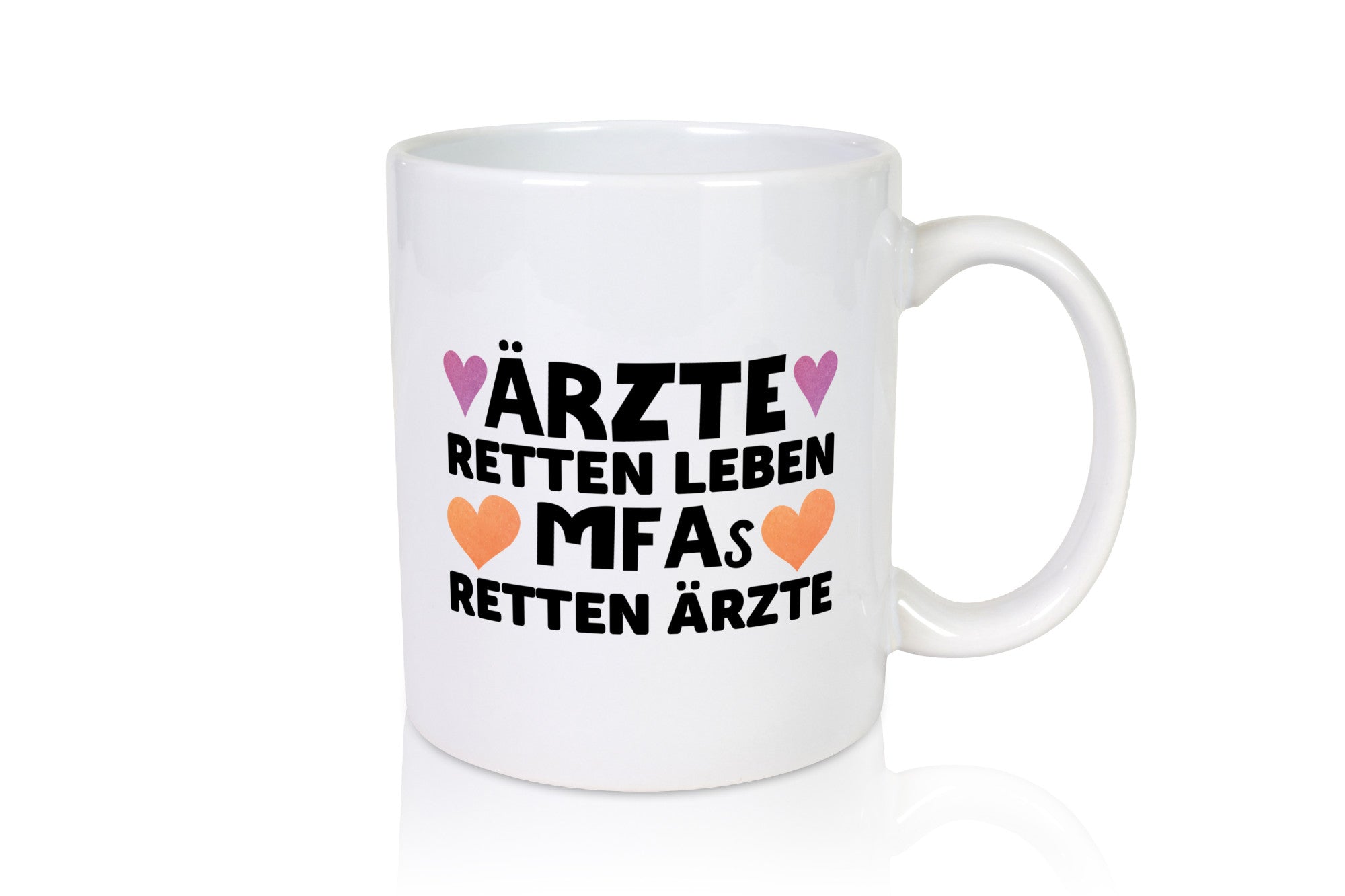 MFAs retten Ärzte | Arzthelferin Tasse Medizin lustig Humor Geschenkidee