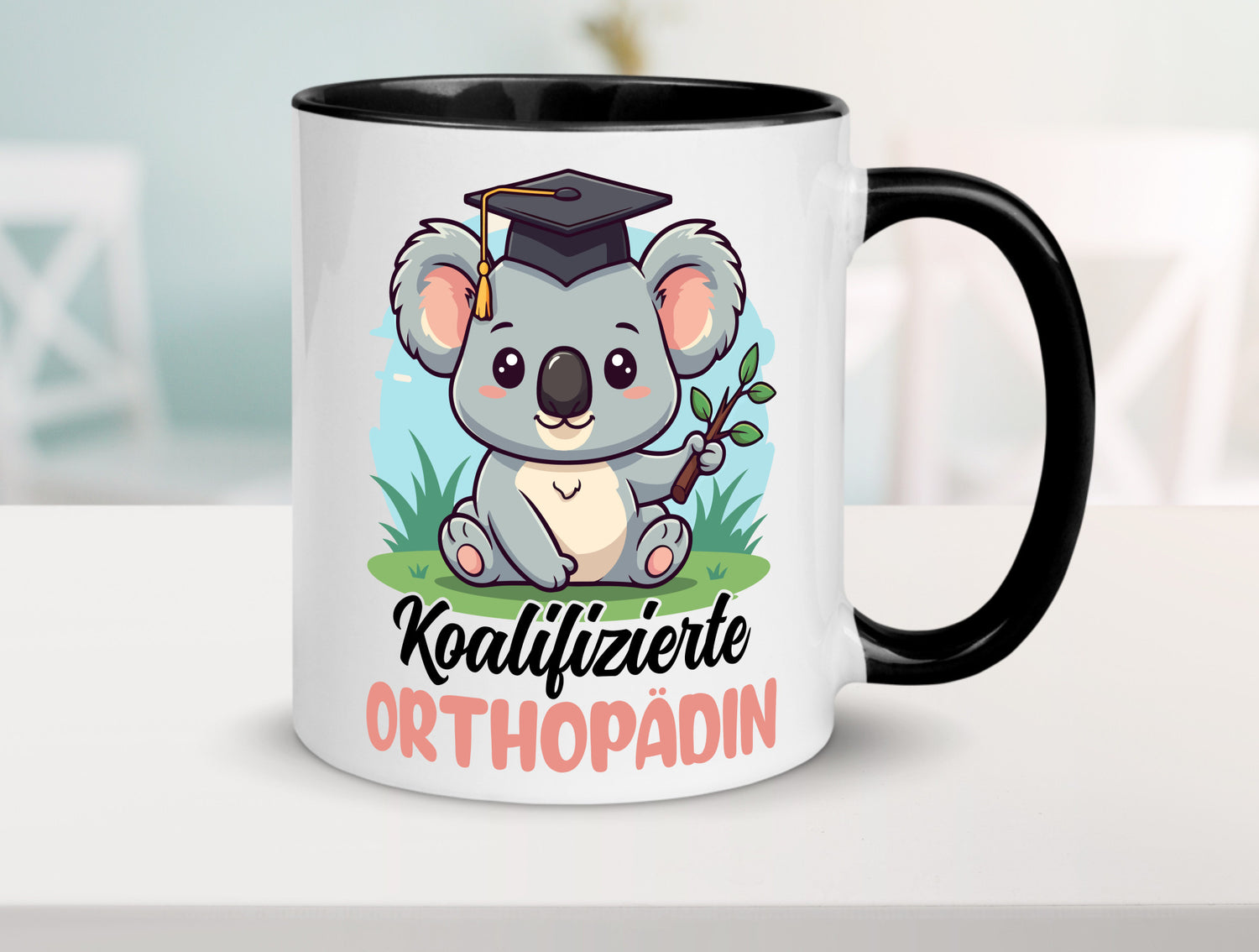 Koalifizierte Orthopädin |Orthopädie lustig Humor Geschenkidee Geschenk Tasse