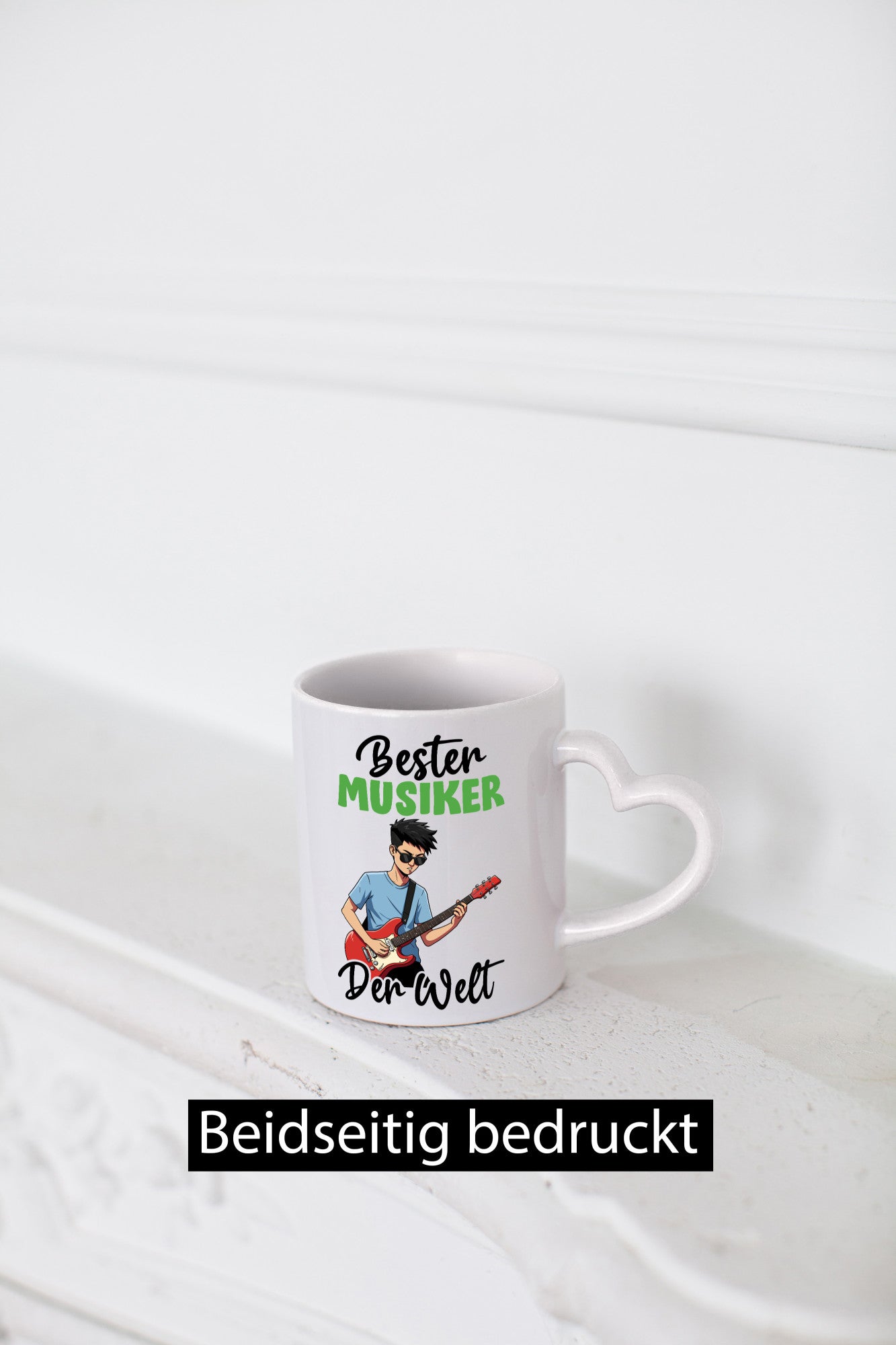Bester Musiker | Musik Musikant v2 lustig Humor Geschenkidee Geschenk Tasse