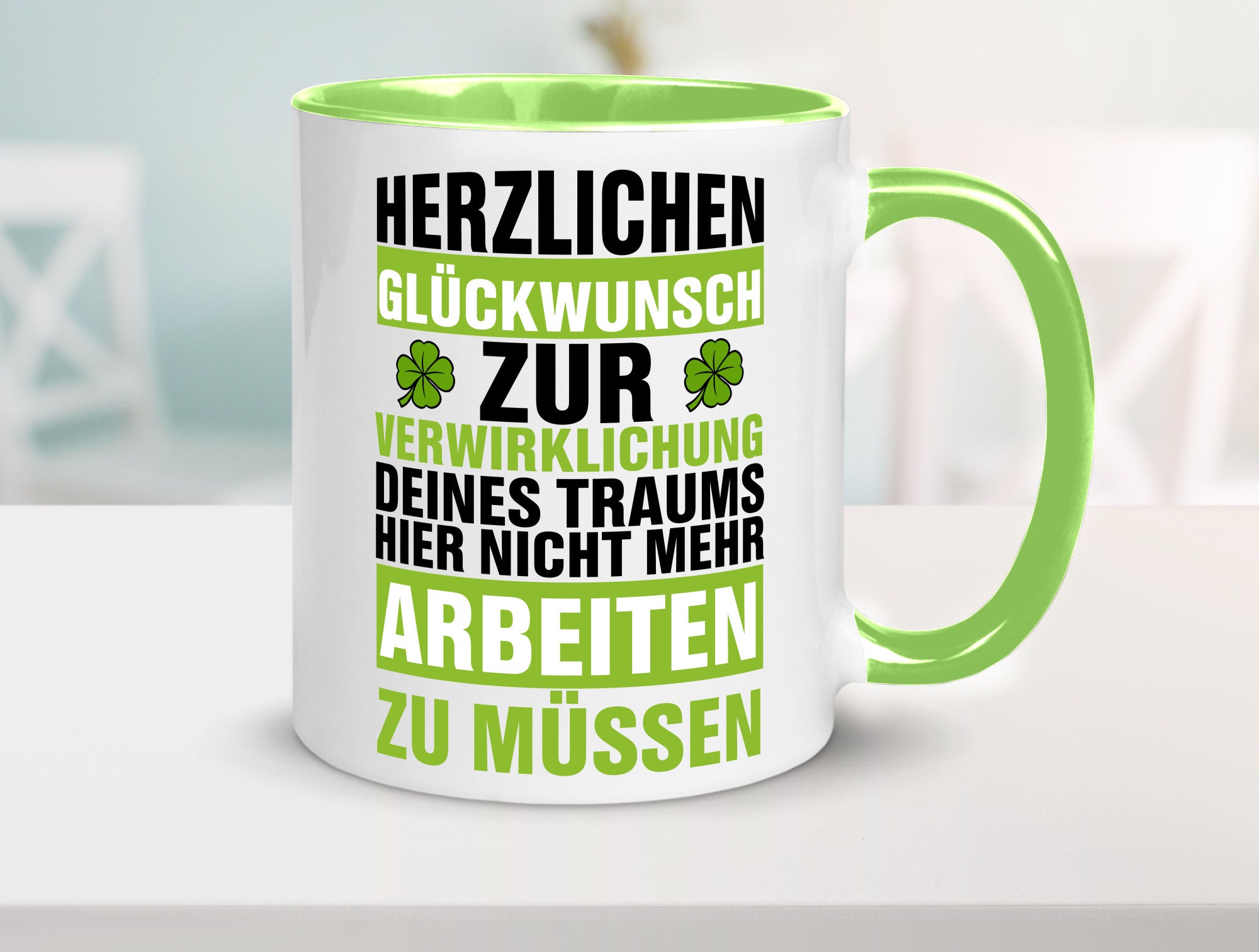Verwirklichung deiner Träume | Stellenwechel Kollege Humor Arbeit Kollegen Büro