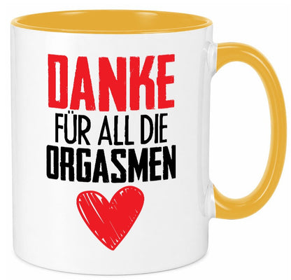 Orgasmus Tasse Geschenkidee Humor