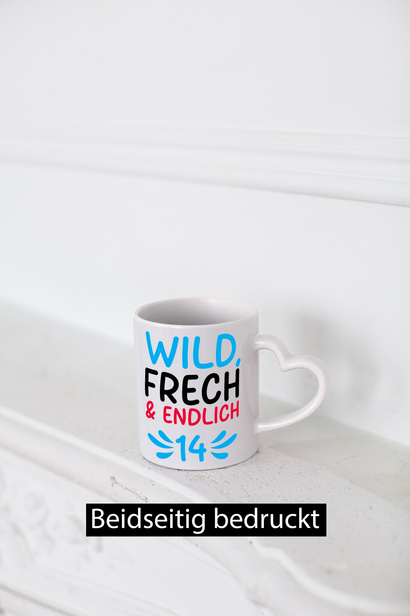 14. Geburtstag | 14 Jahre Wild &amp; Frech Geschenk Geschenkidee lustiger Spruch