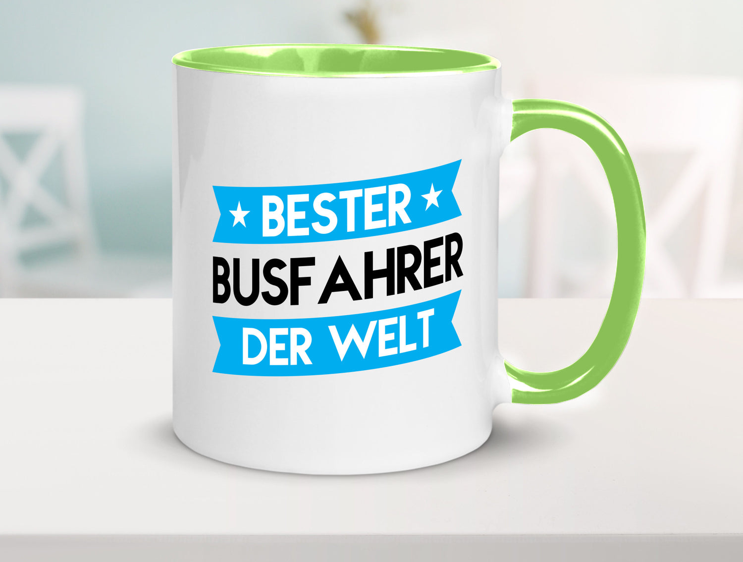 Bester Busfahrer | Berufsfahrer Fahrer v2 Geschenkidee Arbeit Kollegen Büro