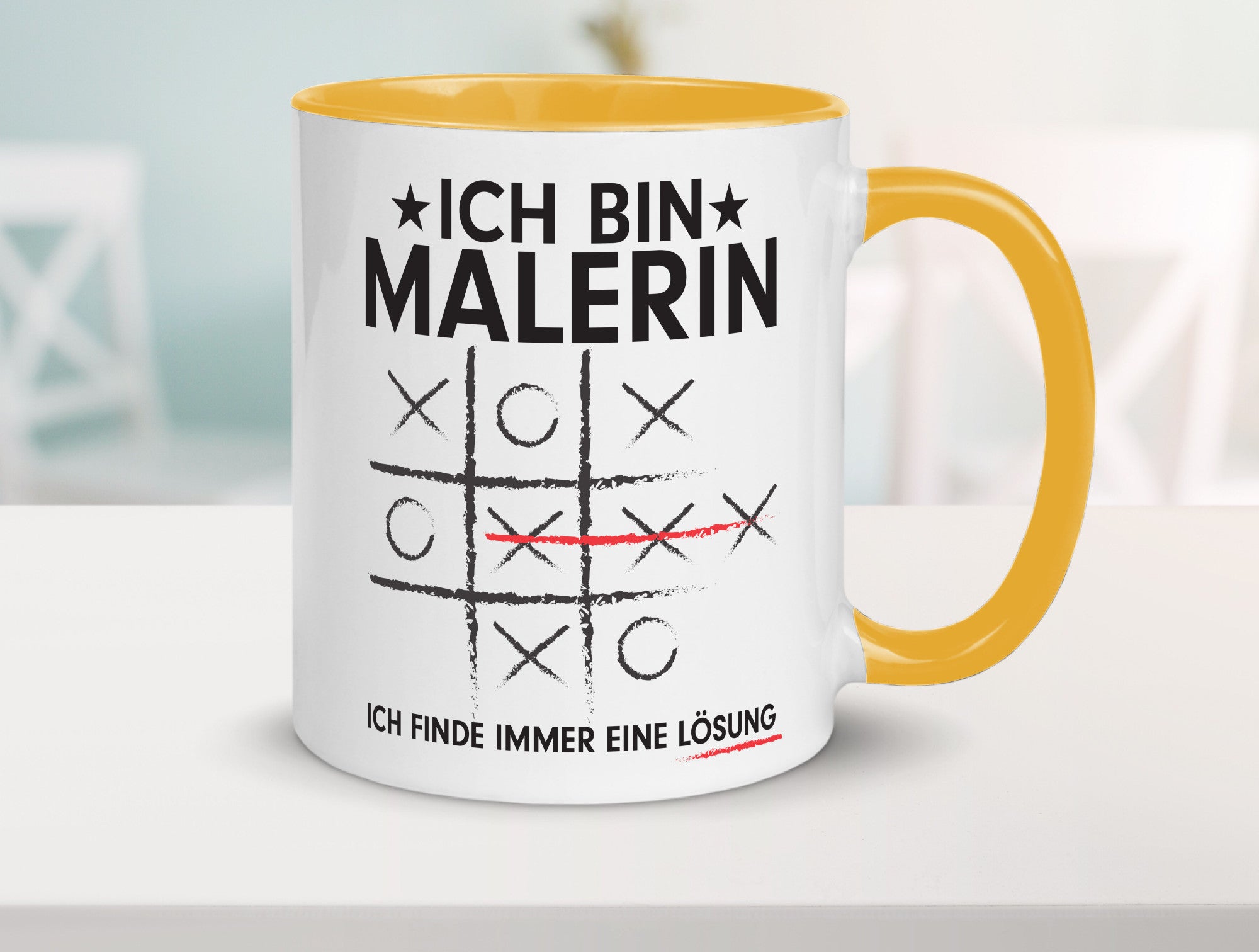 Löse Probleme: Malerin | Malerinnen Humor Geschenkidee Tasse