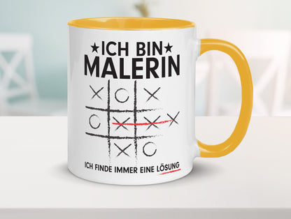 Löse Probleme: Malerin | Malerinnen Humor Geschenkidee Tasse