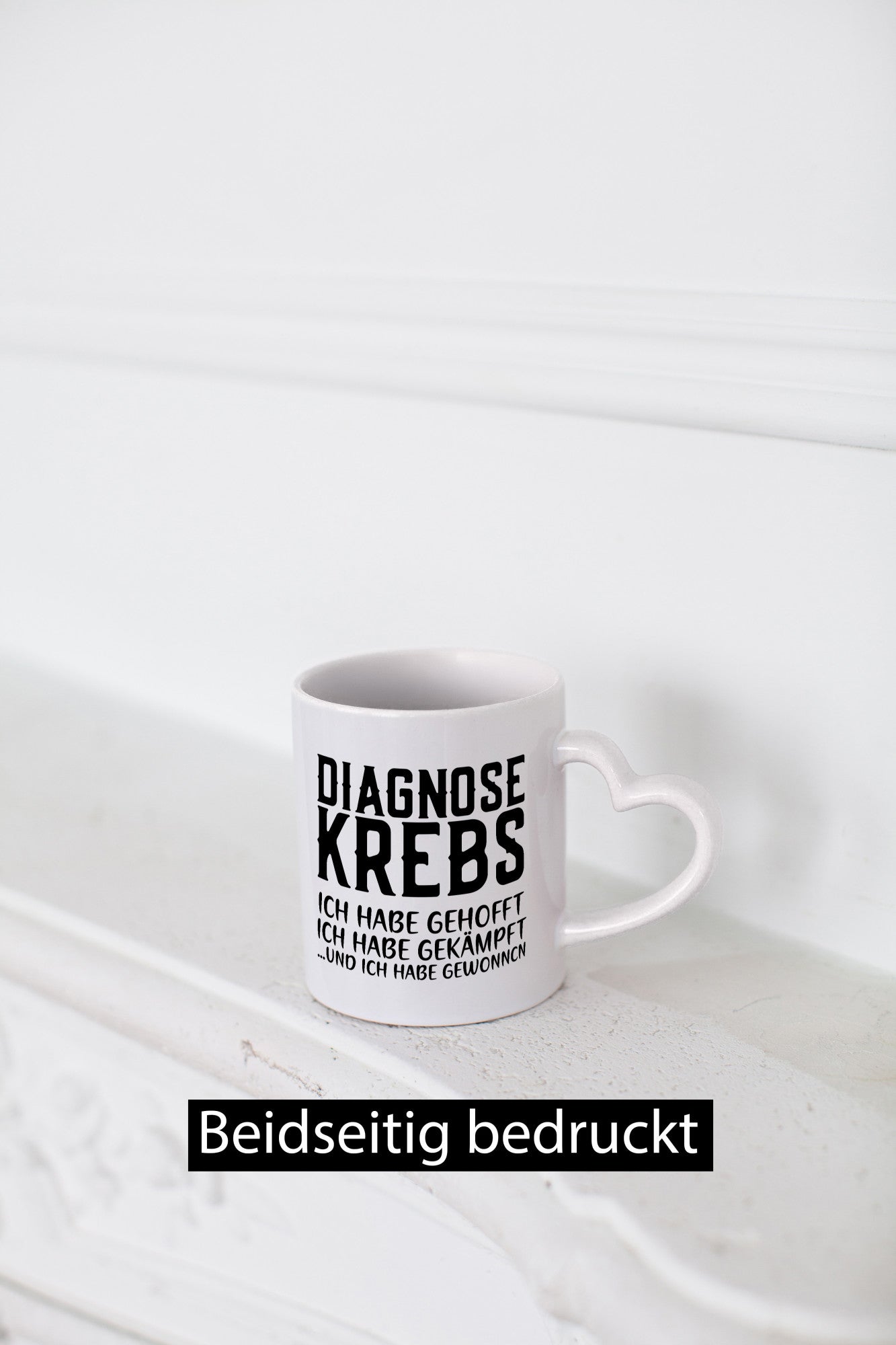 Diagnose Krebs | Hoffnung Kämpfer Heilung Genesung Geschenkidee Humor Tasse