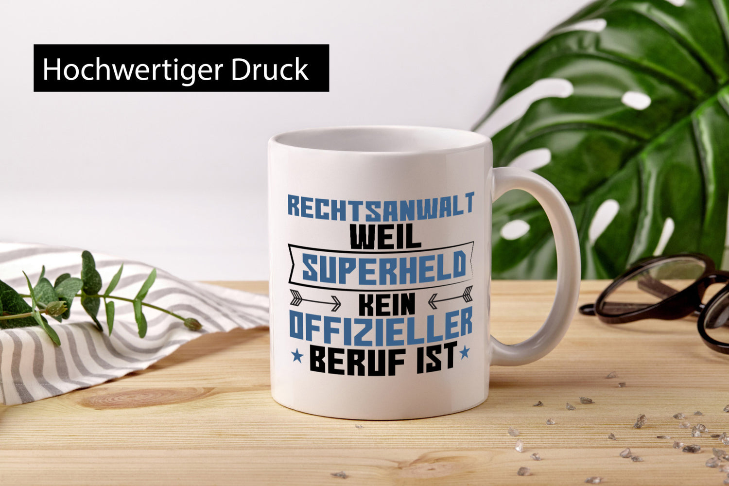 Superheld Rechtsanwalt | Anwalt Jurist lustig Humor Geschenkidee Geschenk Tasse