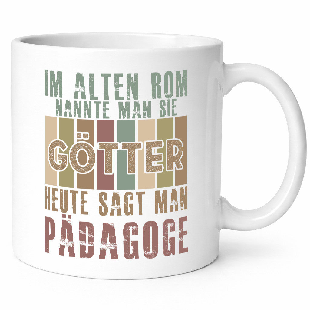 Heute sagt man: Pädagoge | Pädagogik Humor Geschenkidee Tasse
