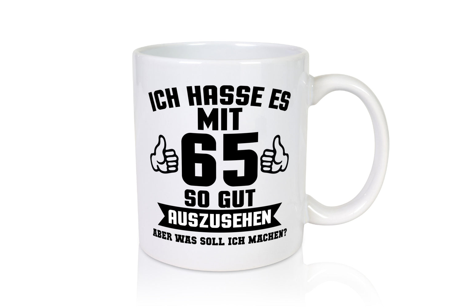 Gut aussehen mit 65 | Zahl Daumen hoch Geschenk Humor Geschenkidee lustiger