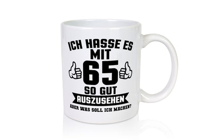 Gut aussehen mit 65 | Zahl Daumen hoch Geschenk Humor Geschenkidee lustiger