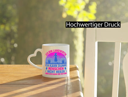 Ich bin Landwirtin | Landwirt Bauer lustig Humor Geschenkidee Geschenk Tasse
