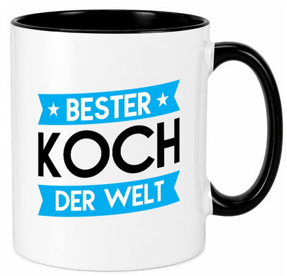 Bester Koch | Chefkoch lustiger Spruch Geschenk Arbeit Kollegen Büro Tasse