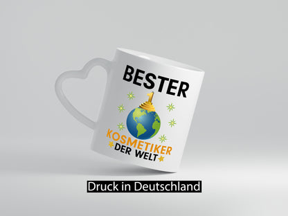 Welt Bester Kosmetiker | Kosmetik Stylist Visagist lustig Humor Geschenkidee