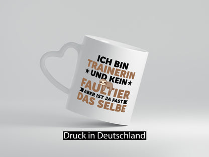 Ich bin kein Faultier: Trainerin | Sportverein Humor v2 Tierliebhaber