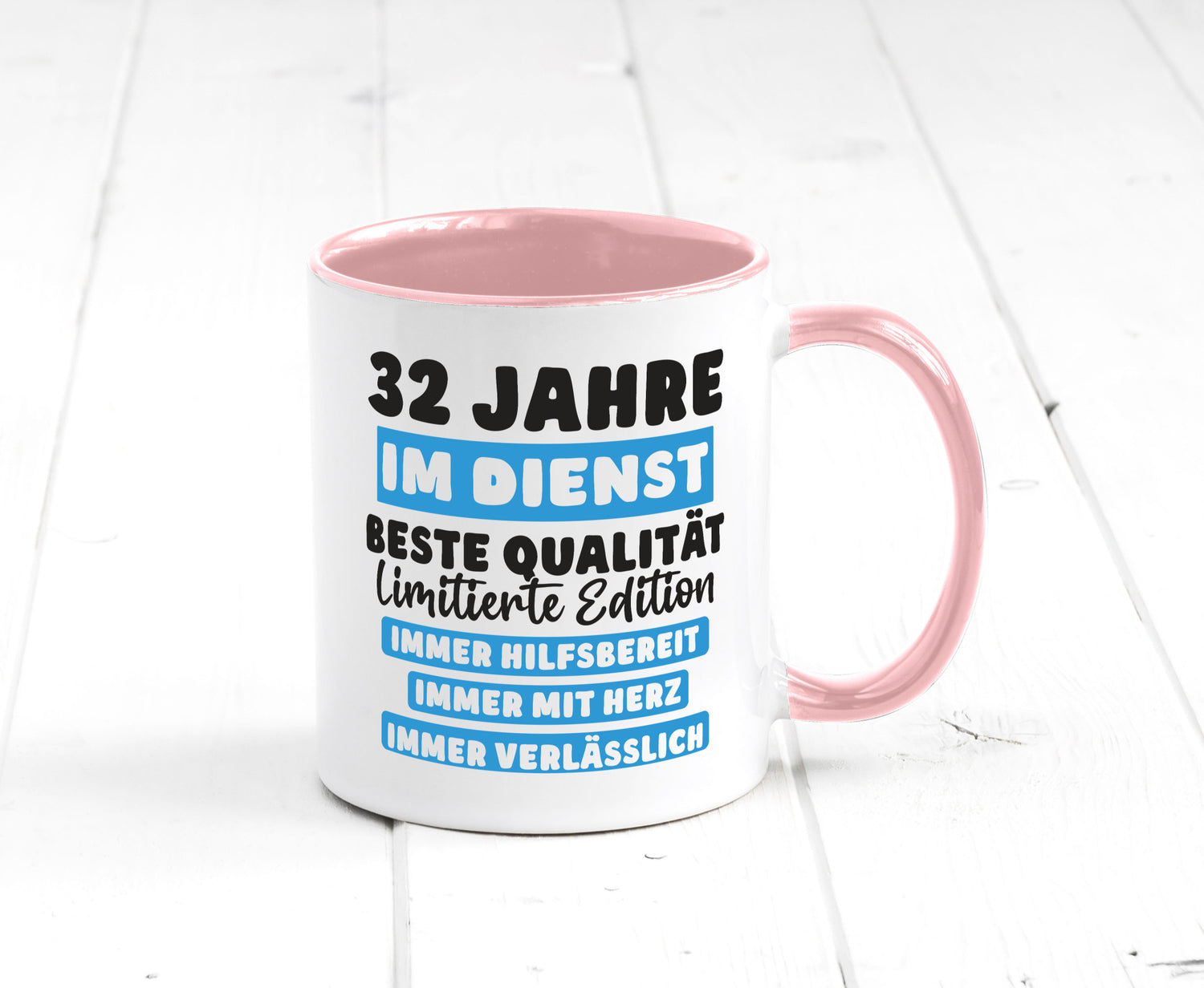 32 Jahre im Dienst | Jubiläum Arbeit v6 Geschenk Kollegen Büro lustiger Spruch