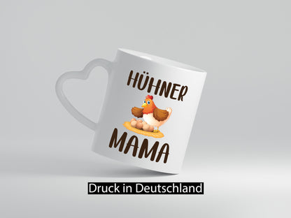 Hühner Mama | Glucke Eier Geschenk Familie Geschenkidee lustiger Spruch Tasse