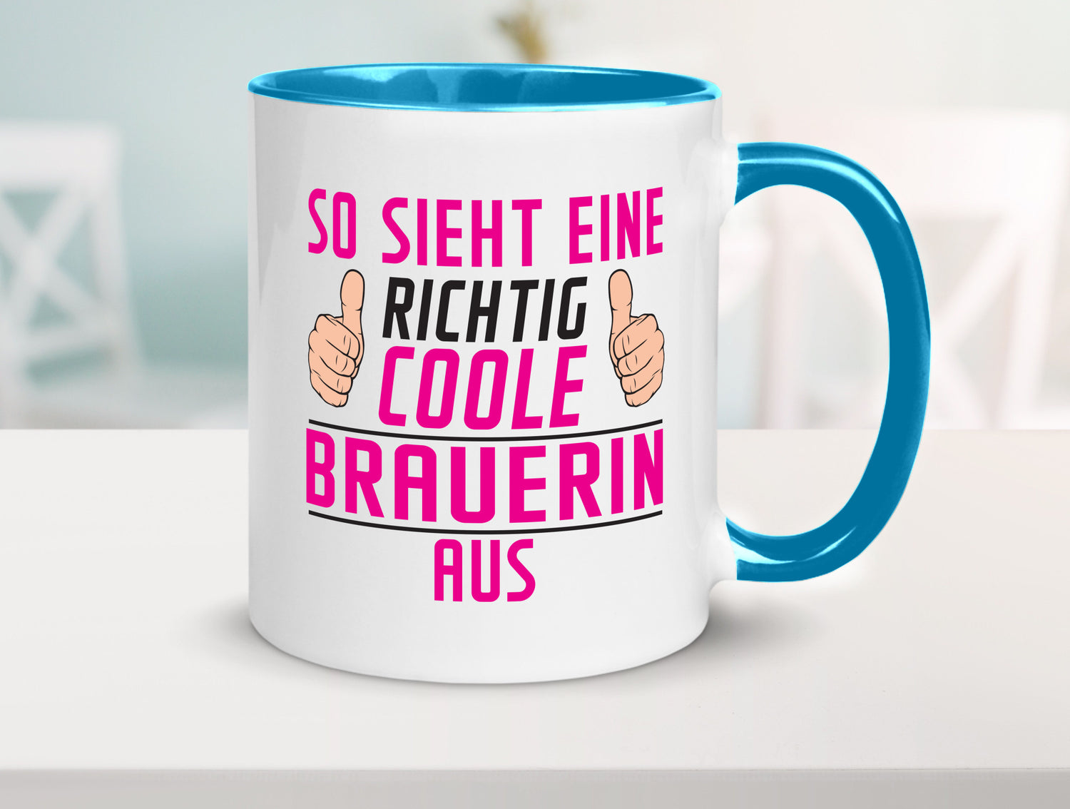 Richtig Coole Brauerin | Bier Brauerei Geschenk Humor Geschenkidee lustiger