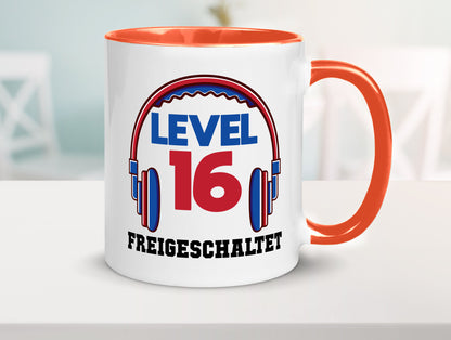 Level 16 Freigeschaltet | 16. geburtstag Gamer lustig Geschenkidee Geschenk
