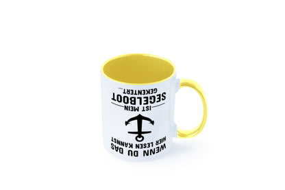 Segler Tasse | Segelboot Humor Kapitän Spruch Witz Geschenkidee