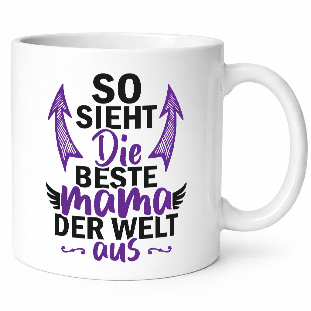 So sieht die Beste mama der Welt aus | Muttertag Geschenk Familie Geschenkidee