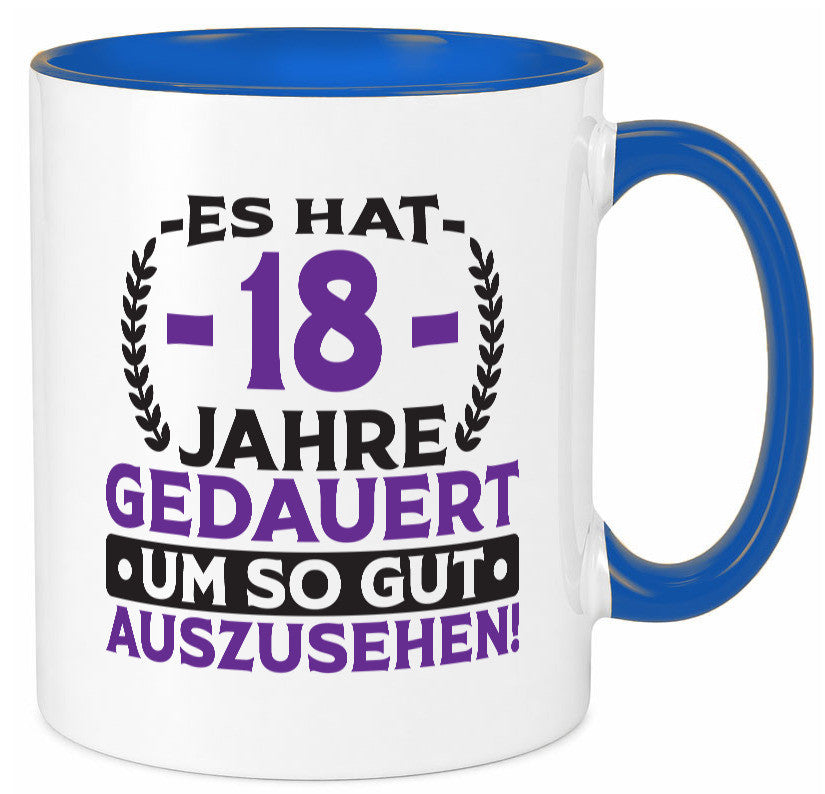 18 Jahre gedauert um so gut auszusehen | 18. Geburtstag v2 Geschenkidee Humor