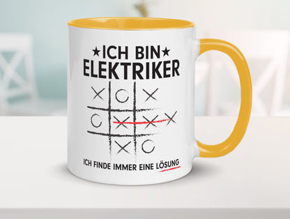 Lösung Finden: Elektriker | Elektronik Geschenk Humor Geschenkidee lustiger
