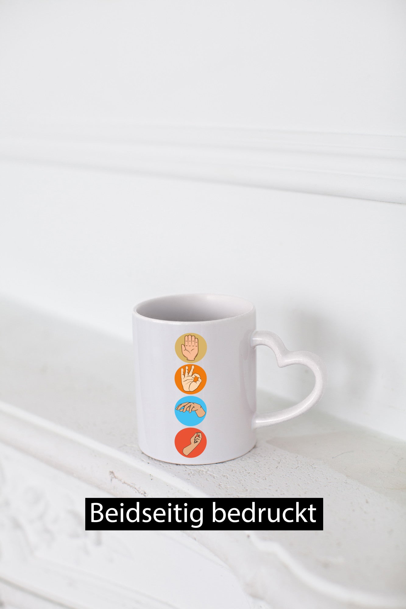 Taucher Tasse | Handzeichen Symbole Tauchen Hobby Humor Geschenkidee