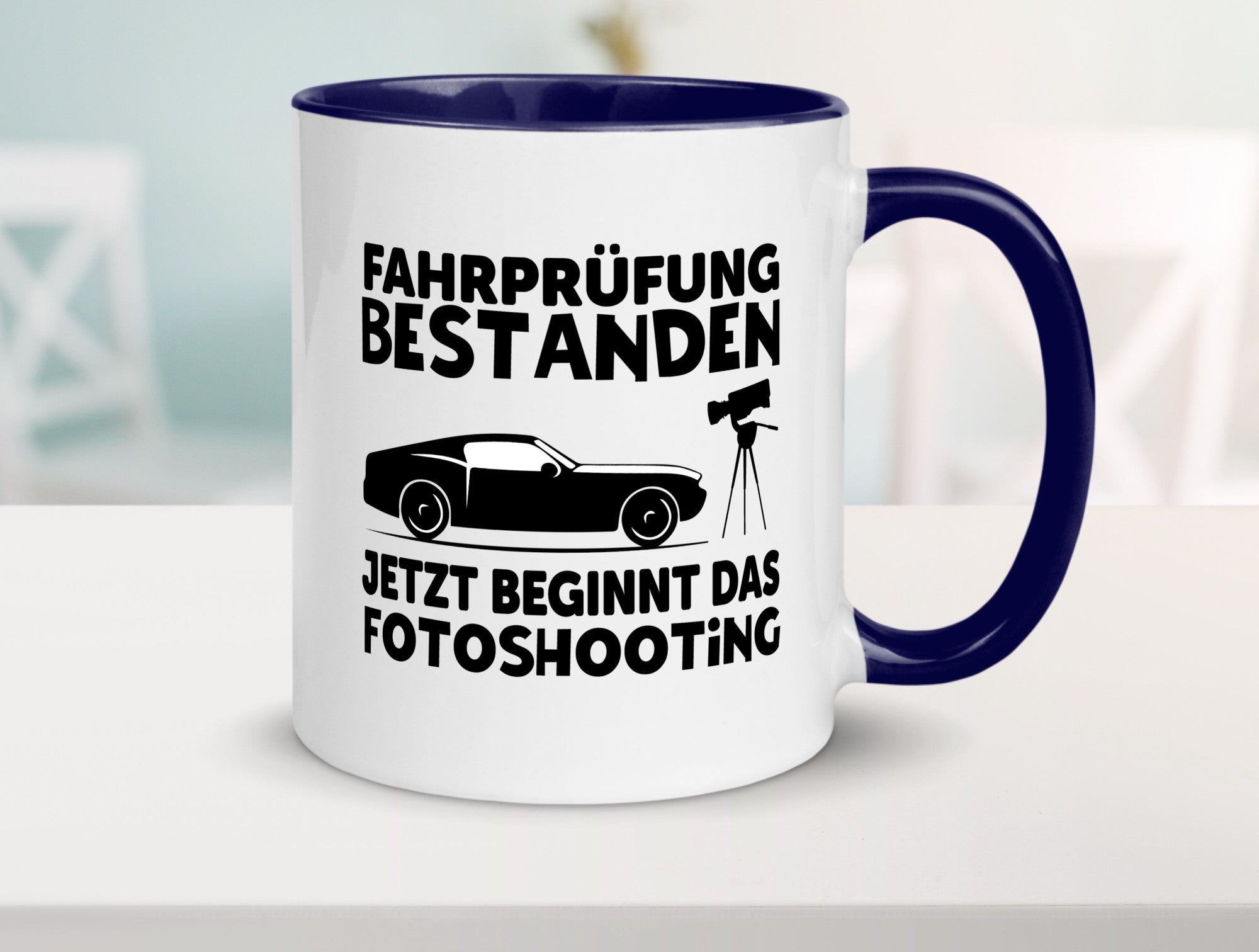 Fahrprüfung bestanden | Autofahren Führerschein Geschenk Humor Geschenkidee