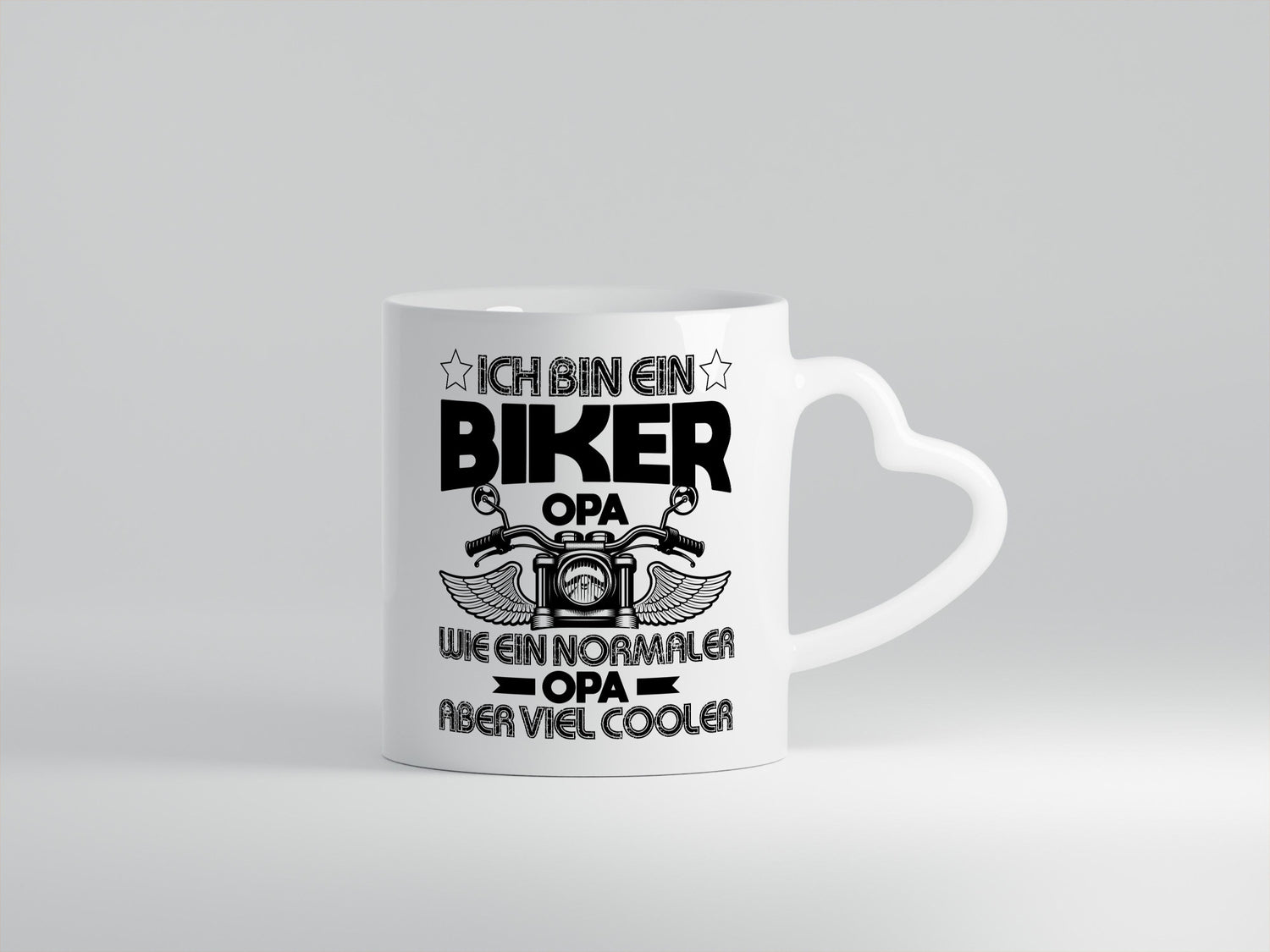 Ich bin ein Biker Opa |Viel cooler als normale Opas Geschenk Familie