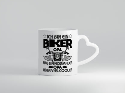 Ich bin ein Biker Opa |Viel cooler als normale Opas Geschenk Familie
