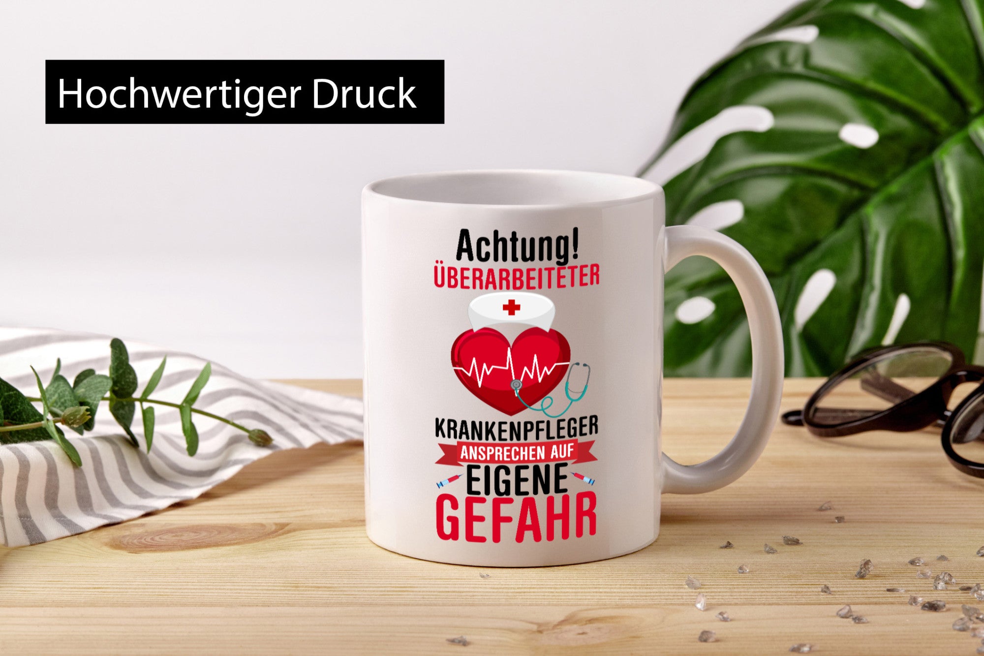 Überarbeiteter Krankenpfleger | Krankenhaus Pflegekraft lustiger Spruch