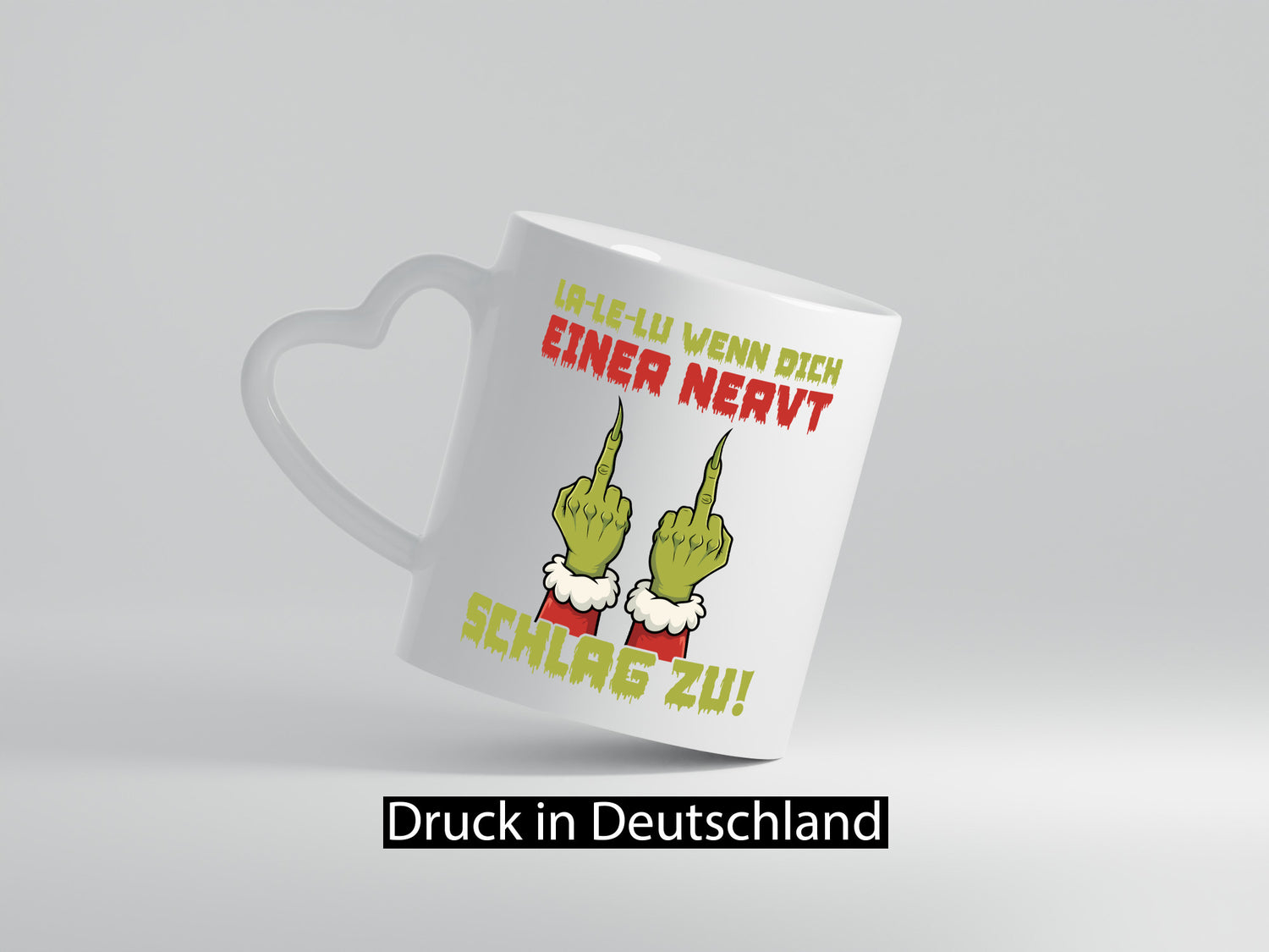 La Le Lu | Weihnachten Weihnachtsmuffel Lichter vl8 Geschenkidee Humor Tasse