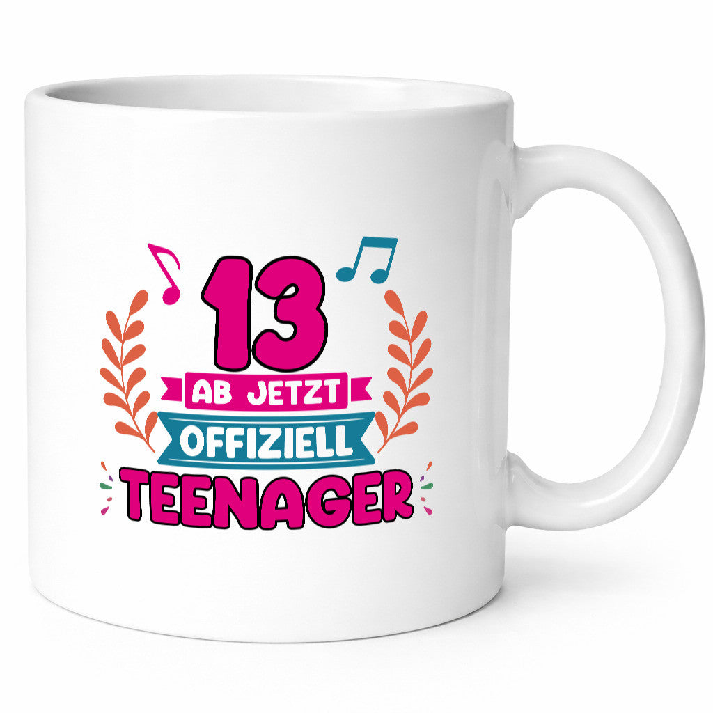13. Geburtstag | Mädchen Tasse Teenager Spruch vl10 Geschenkidee Humor