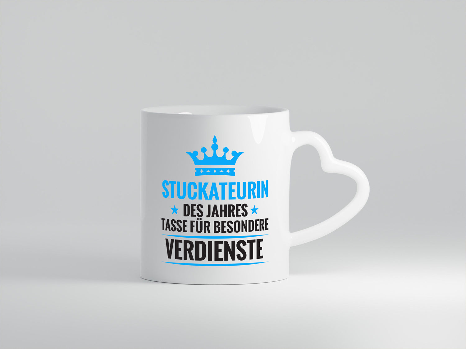 Besonderer Verdienst: Stuckateurin | Innenausbau lustiger Spruch Geschenk Humor