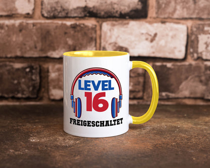 Level 16 Freigeschaltet | 16. geburtstag Gamer lustig Geschenkidee Geschenk