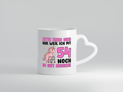 54. Geburtstag | 54 Jahre Mit noch so gut aussehen Humor Geschenkidee Tasse