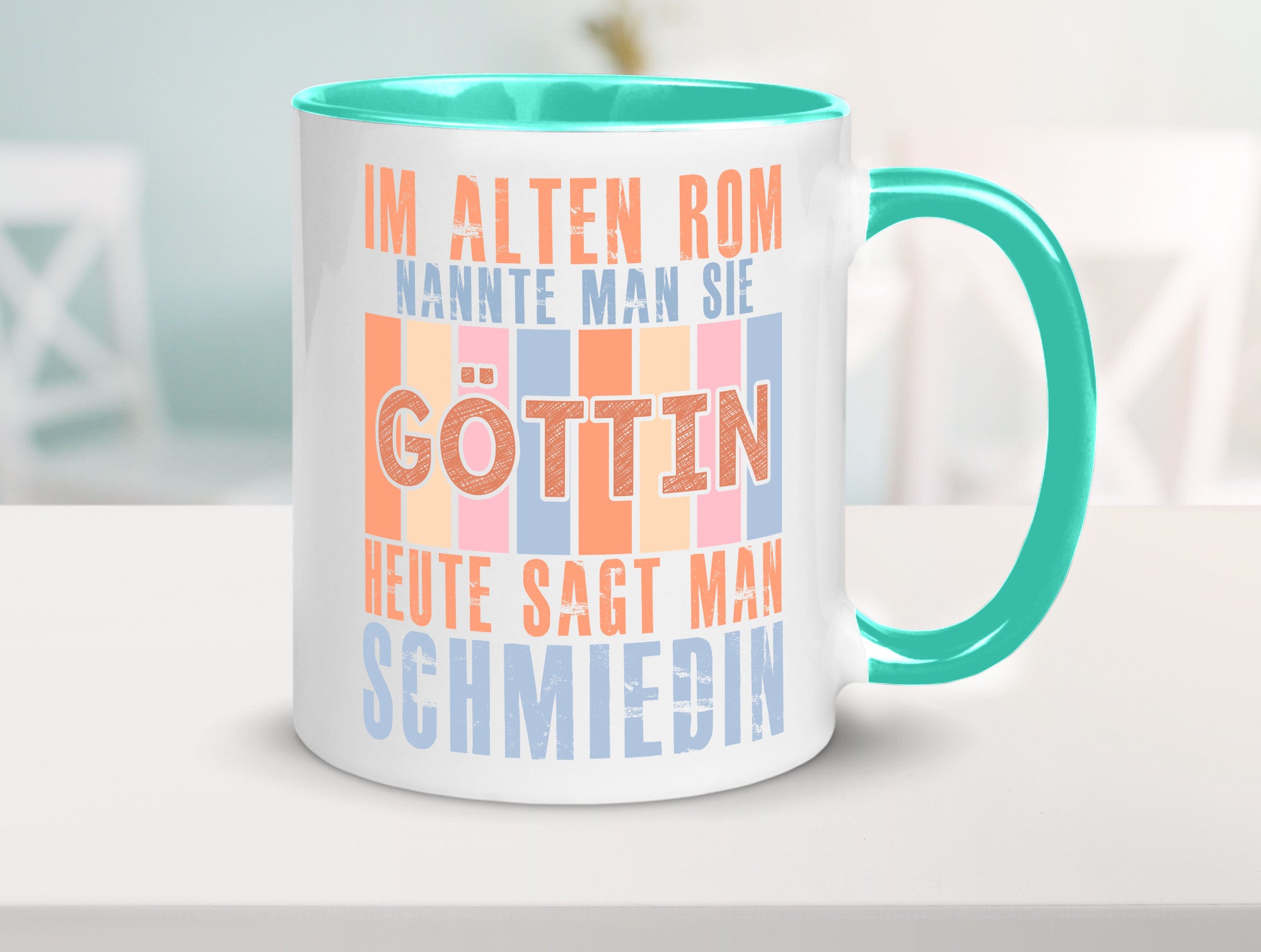 Heute sagt man: Schmiedin | Schmied Beruf Schmiederei lustiger Spruch Geschenk