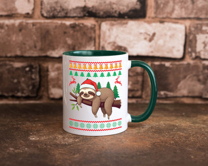 Ugly Christmas | Faultier Weihnachtsfaultier v2 lustig Tierliebhaber Humor