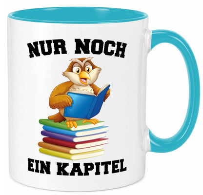Nur noch ein Kapitel lustig Humor Geschenkidee Geschenk Tasse