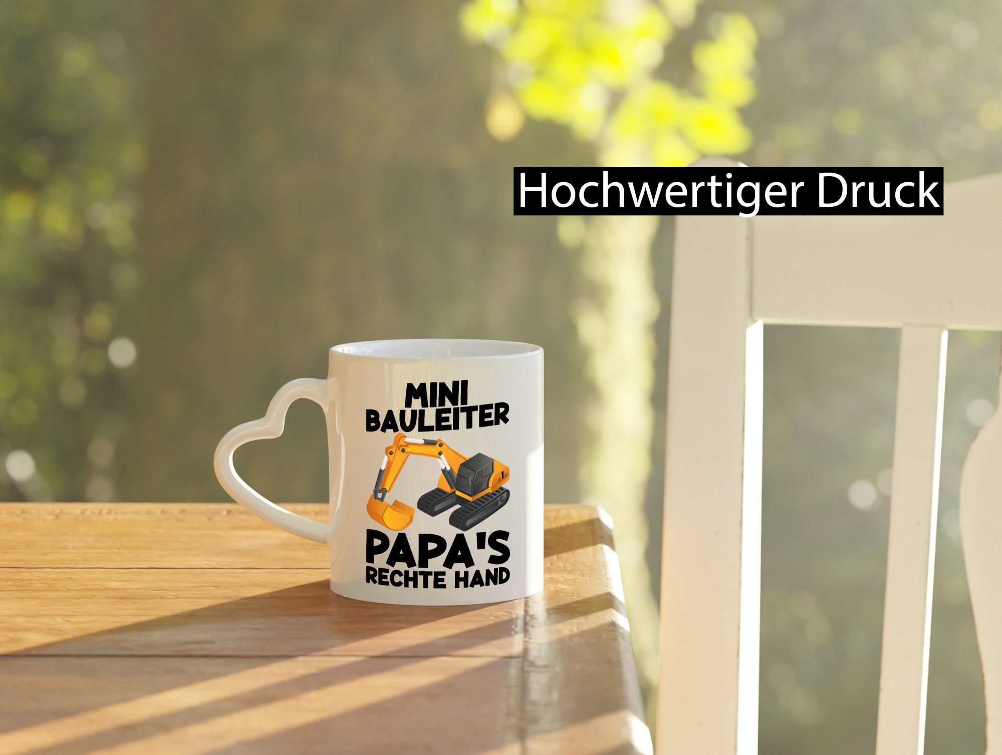 Mini Bauleiter | Kind Sohn Bagger Baustelle Junge Geschenkidee Familie Humor