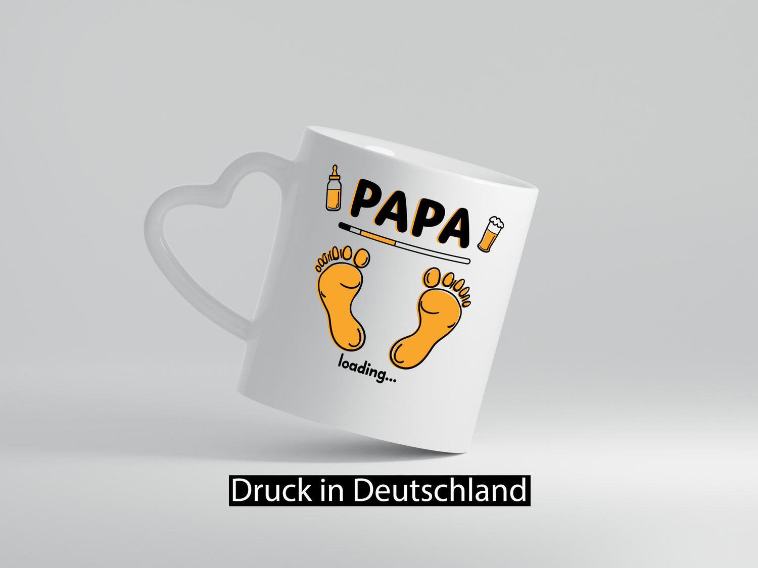 Papa loading | Ankündigung schwangerschaft lustiger Spruch Geschenk Humor